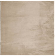 Shumee HUARTE short pile soft and washable sand 160 × 160 cm - Carpet