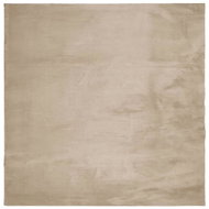 Shumee HUARTE short pile soft and washable sand 200 × 200 cm - Carpet