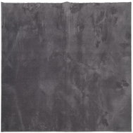 Shumee HUARTE short pile soft and washable anthracite 160 × 160 cm - Carpet