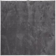 Shumee HUARTE short pile soft and washable anthracite 200 × 200 cm - Carpet