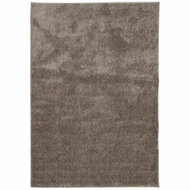 Shumee HUARTE high pile glossy look grey 140 × 200 cm - Carpet