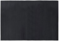 Shumee Rectangular carpet black 70 × 100 cm bamboo, 376738 - Carpet