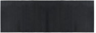 Shumee Rectangular carpet black 70 × 200 cm bamboo, 376744 - Carpet