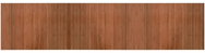 Shumee Brown rectangular carpet 70 × 300 cm bamboo, 376752 - Carpet
