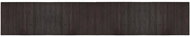 Shumee Rectangular carpet dark brown 70 × 400 cm bamboo, 376761 - Carpet