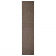 Shumee Koberec přírodní sisal 80 × 350 cm hnědý - Carpet