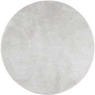 Shumee OVIEDO krátký vlas šedý průměr 100 cm - Koberec