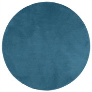 Shumee OVIEDO short hair turquoise diameter 160 cm - Carpet