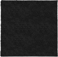 Shumee PAMPLONA s vysokým vlasem moderní černý 120 × 120 cm - Carpet