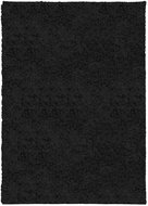 Shumee PAMPLONA s vysokým vlasem moderní černý 120 × 170 cm - Carpet