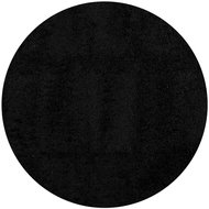 Shumee PAMPLONA s vysokým vlasem moderní černý průměr 160 cm - Carpet