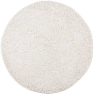 Shumee PAMPLONA s vysokým vlasem moderní krémový průměr 200 cm - Carpet