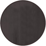 Shumee Carpet round dark brown 60 cm bamboo - Carpet