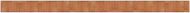 Shumee Rectangular brown carpet 60 × 1000 cm bamboo - Carpet