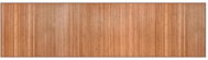 Shumee Natural rectangular carpet 80 × 300 cm bamboo, 376913 - Carpet