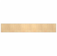Shumee Rectangular carpet light natural 80 × 1000 cm bamboo - Carpet