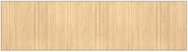 Shumee Rectangular carpet light natural 80 × 300 cm bamboo, 376915 - Carpet