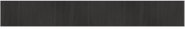 Shumee Rectangular carpet grey 70 × 500 cm bamboo, 376892 - Carpet