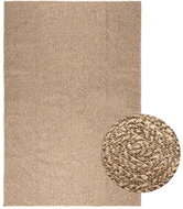 Shumee Carpet ZIZUR 160 × 230 cm jute look interior and exterior, 364841 - Carpet