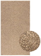 Shumee Carpet ZIZUR 80 × 150 cm jute look interior and exterior, 364838 - Carpet