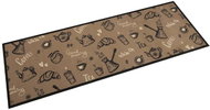 Shumee Kuchyňský koberec omyvatelný, Ráno hnědý 60 × 180 cm - Carpet