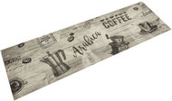 Shumee Kuchyňský koberec omyvatelný, Káva šedý 45 × 150 cm - Carpet