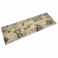 Shumee Kuchyňský koberec omyvatelný, Káva hnědý 60 × 180 cm - Carpet