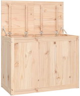 Shumee Laundry Box, 88,5 × 44 × 66 cm, solid pine wood - Laundry Basket