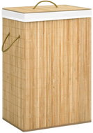 Shumee Bamboo laundry basket with 2 compartments, 72 l - Laundry Basket