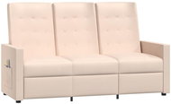 SHUMEE relaxační křeslo, samet a PVC, tmavě zelené, 327855 - Křeslo