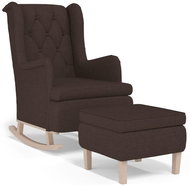 SHUMEE relaxační křeslo, textil, černé, 341018 - Křeslo