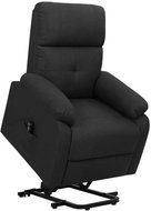 SHUMEE relaxační křeslo, umělá kůže, hnědé, 341406 - Křeslo