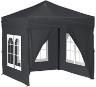 SHUMEE Skládací party stan s bočními stěnami antracitový 2 × 2 m - Párty stan