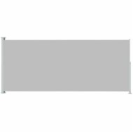 SHUMEE Zatahovací boční markýza 220 × 500 cm šedá - Markýza