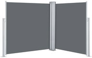 SHUMEE Zatahovací boční markýza antracitová 140 × 600 cm - Markýza