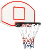 Shumee Basketbalový kôš biely 71 × 45 × 2 cm polyetylén - Basketbalový kôš
