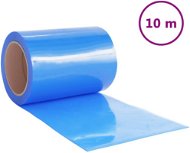 Záves SHUMEE Záves do dverí 300 mm × 2,6 mm 10 m PVC, modrý - Závěs