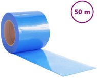 SHUMEE Záves do dverí 200 mm × 1,6 mm 50 m PVC, modrý - Záves
