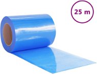 SHUMEE Závěs do dveří 300 mm × 2,6 mm 25 m PVC, modrý - Závěs