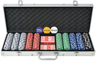 Shumee Poker set 500 chips aluminium - Card Game