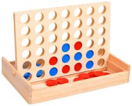 Shumee 4 v rade 24 × 15 × 4 cm masívne drevo - Spoločenská hra