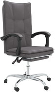 Shumee Reclining chair grey - Office Armchair