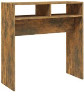 SHUMEE Konzolový stolek kouřový dub, 78 × 30 × 80 cm - Konzolový stolek