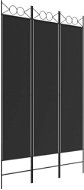 SHUMEE třídilný paraván bílý, 120 × 200 cm - Paraván