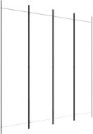 SHUMEE štvordielny paraván biely, 200 × 200 cm - Paraván