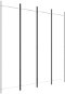 SHUMEE štvordielny paraván biely, 200 × 200 cm - Paraván