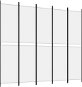 SHUMEE päťdielny paraván biely, 250 × 220 cm - Paraván
