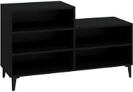 Shumee Botník čierny 102 × 36 × 60 cm kompozitné drevo - Botník