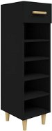 Shumee Botník černý 30 × 35 × 105 cm kompozitní dřevo - Botník