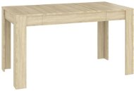 Shumee Jídelní stůl dub sonoma 140 × 74,5 × 76 cm dřevotříska - Jídelní stůl